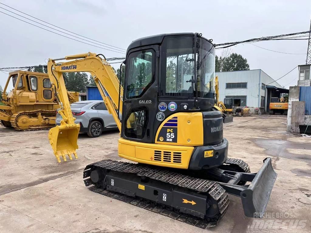 Komatsu PC 55 MR Mini ekskavatörler, 7 tona dek