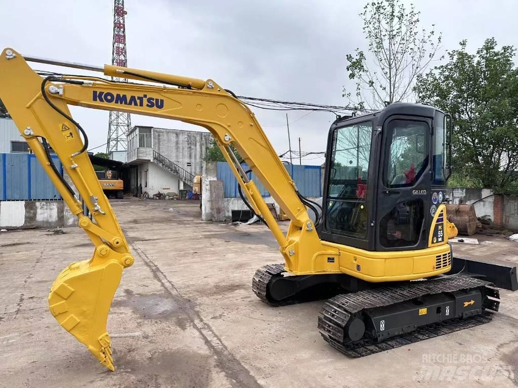 Komatsu PC 55 MR Mini ekskavatörler, 7 tona dek
