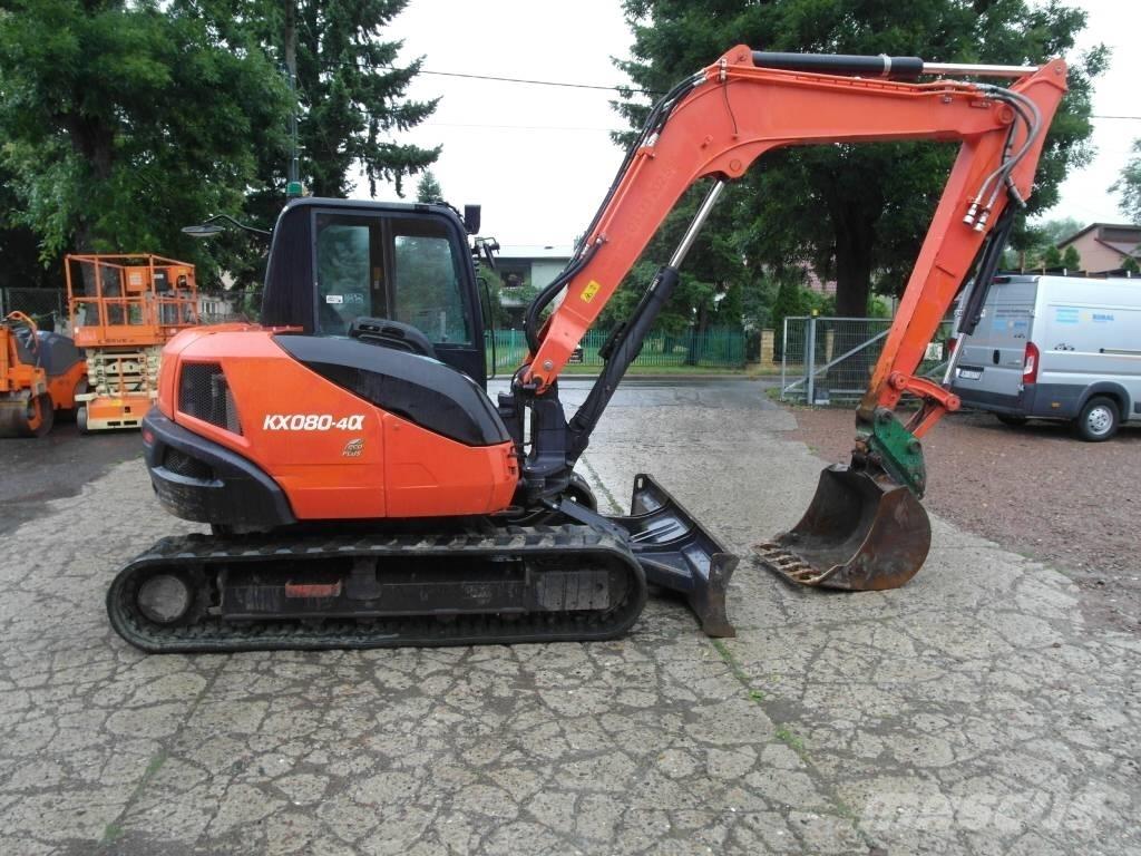 Kubota KX 080-4 Midi ekskavatörler 7 - 12 t