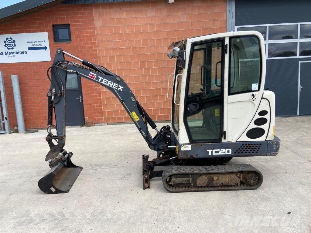 Terex TC 20 Mini ekskavatörler, 7 tona dek