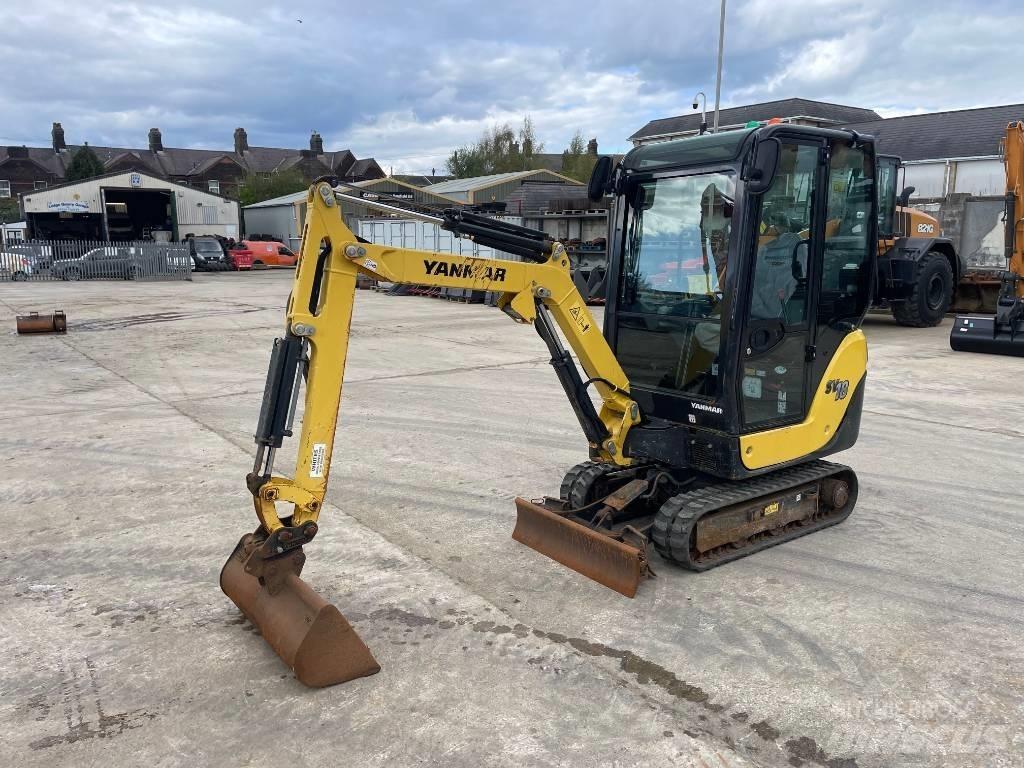 Yanmar SV 18 Mini ekskavatörler, 7 tona dek