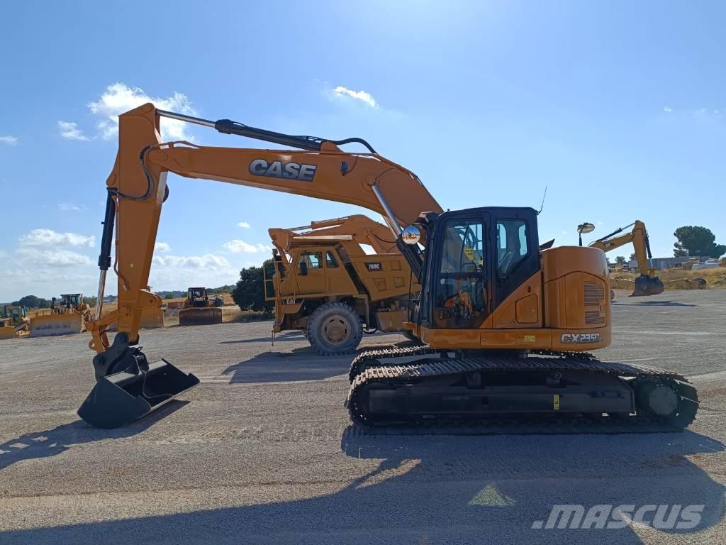 CASE CX 235 C SR Paletli ekskavatörler