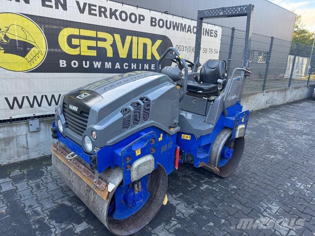 Hamm HD 12 VV Çift tamburlu silindirler