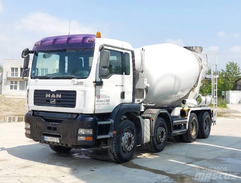 MAN TGA 35.390 Transmikserler