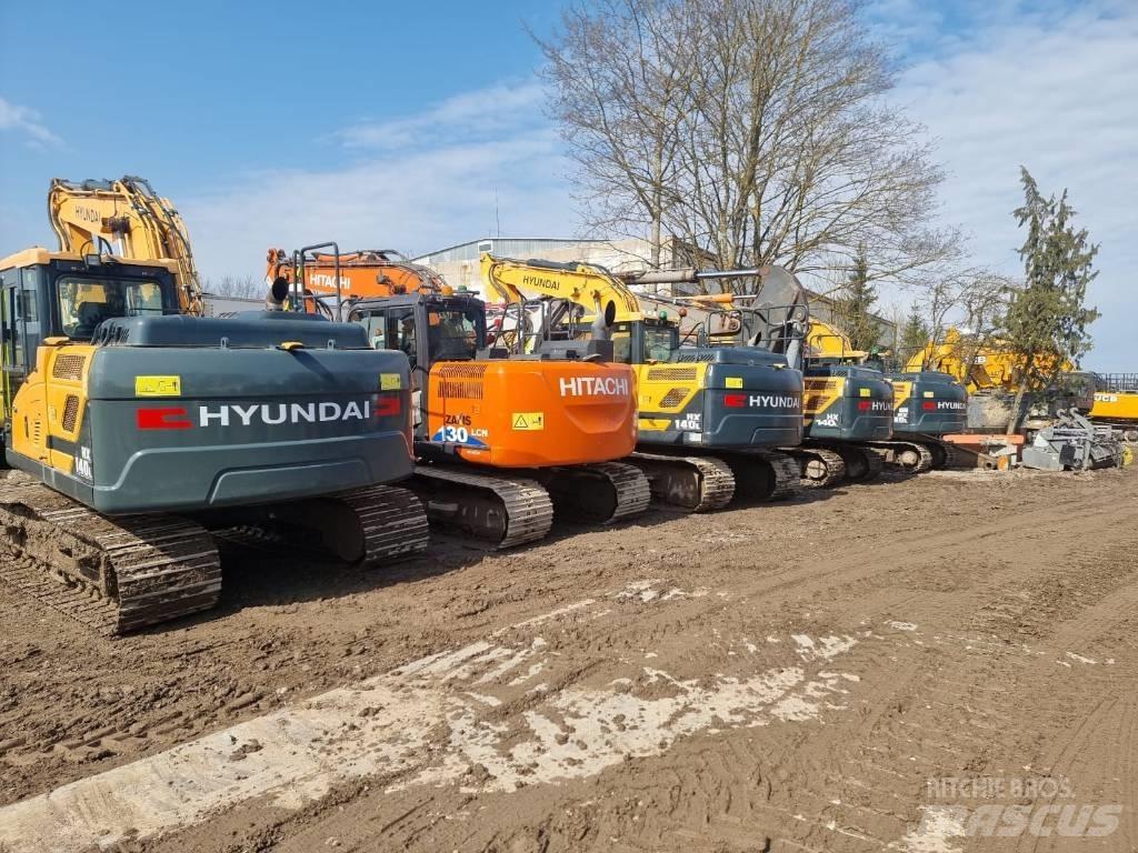 Hyundai HX 140 L Paletli ekskavatörler