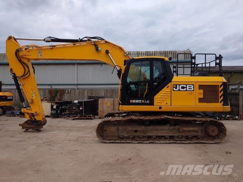 JCB 220 XL 4F Paletli ekskavatörler