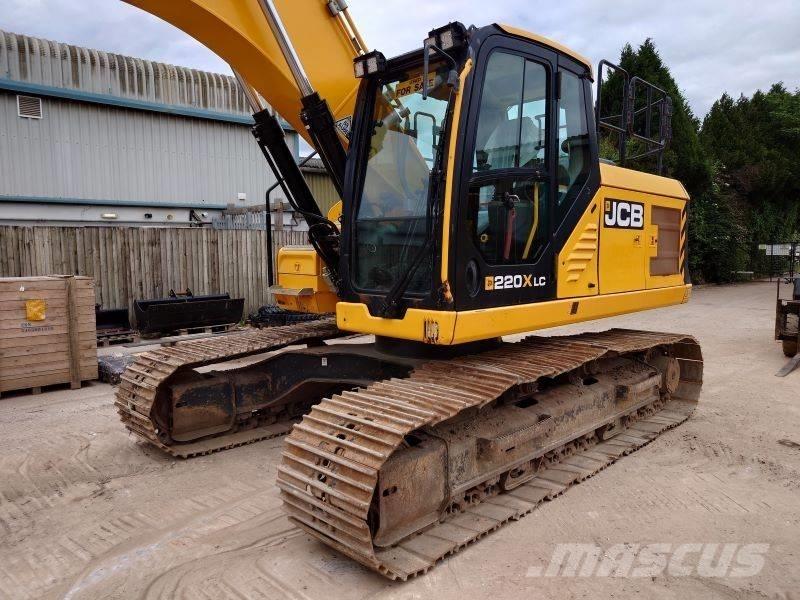 JCB 220 XL 4F Paletli ekskavatörler