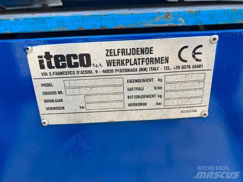 Iteco IT 12122 Makasli platformlar