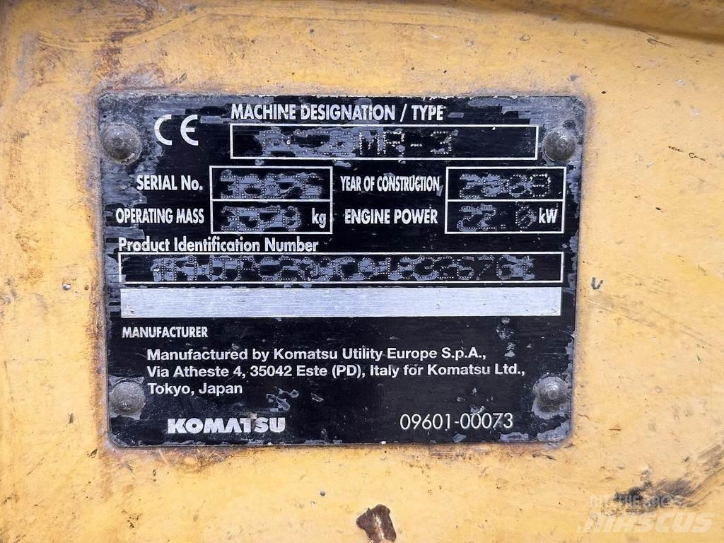 Komatsu PC30 Mini ekskavatörler, 7 tona dek