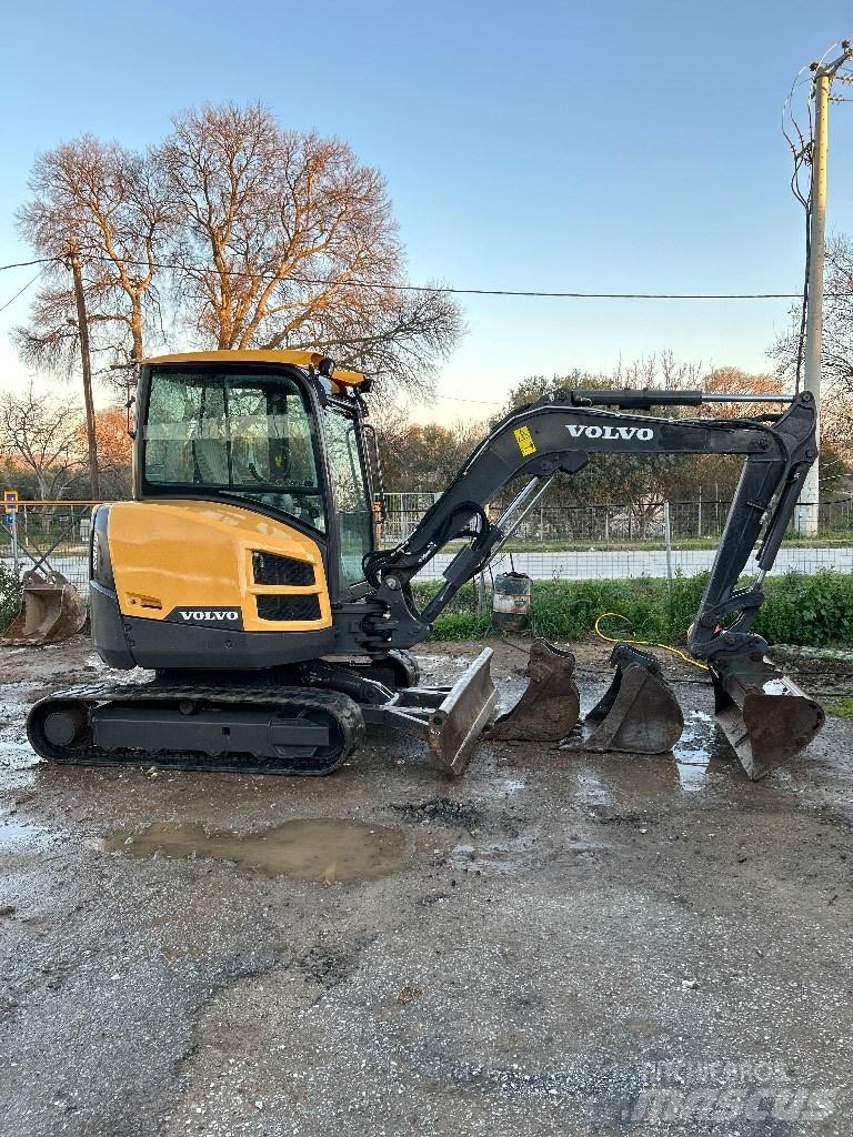 Volvo ECR 35 D Mini ekskavatörler, 7 tona dek