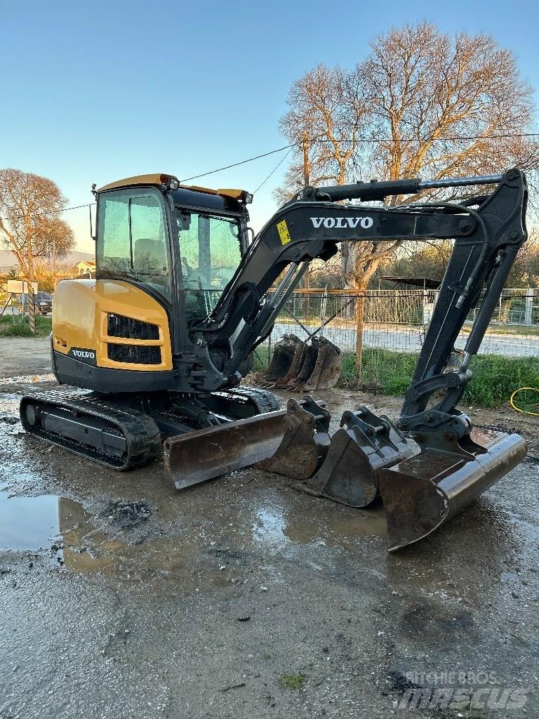 Volvo ECR 35 D Mini ekskavatörler, 7 tona dek