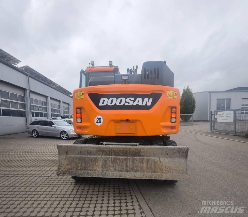 Doosan DX 165 W Lastik tekerli ekskavatörler