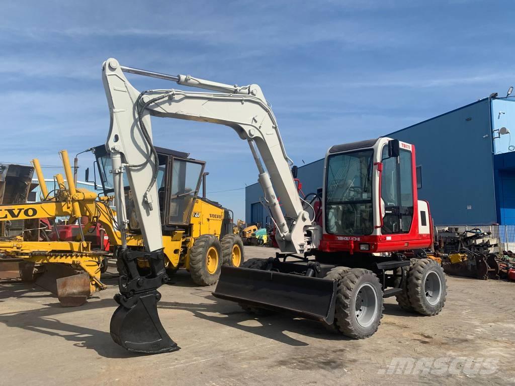Takeuchi TB070W Lastik tekerli ekskavatörler