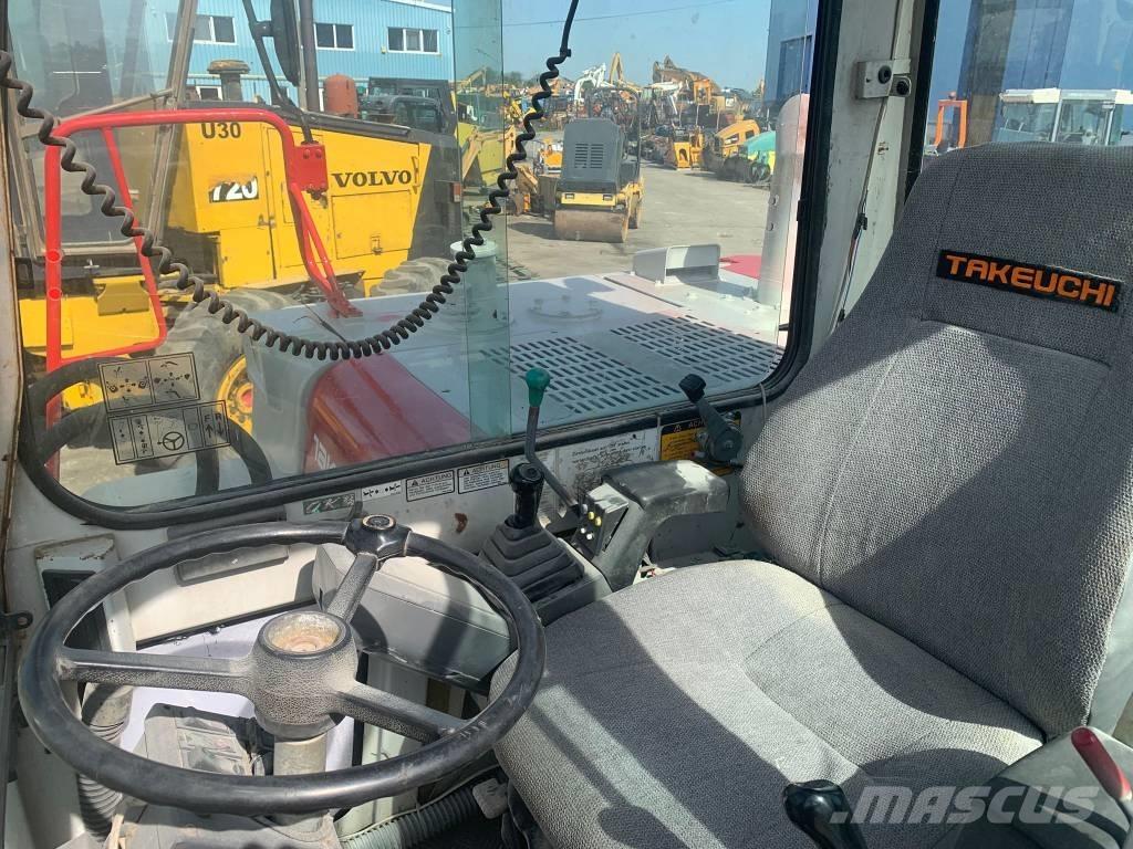 Takeuchi TB070W Lastik tekerli ekskavatörler