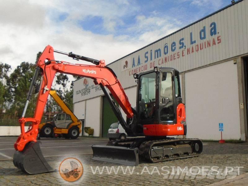 Kubota U 48-4 Mini ekskavatörler, 7 tona dek