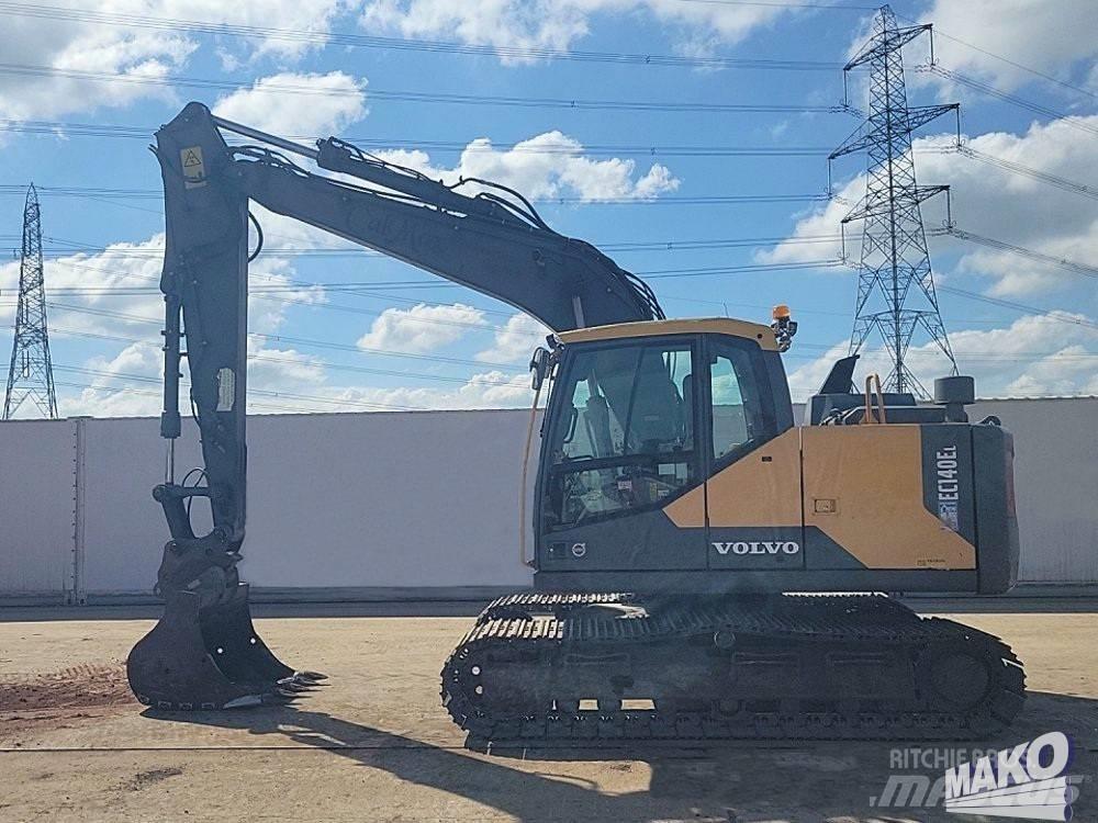 Volvo EC 140 EL Paletli ekskavatörler
