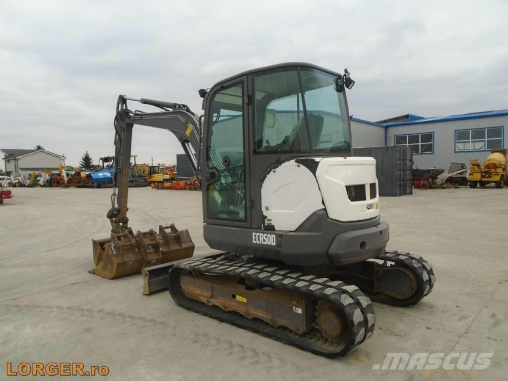 Volvo ECR 50 D Mini ekskavatörler, 7 tona dek