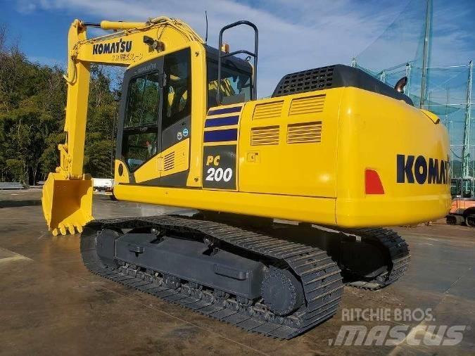 Komatsu PC 200 Paletli ekskavatörler