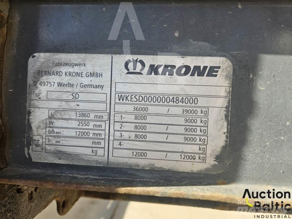 Krone SD Perdeli yari çekiciler