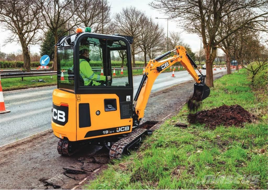 JCB 19C-1 Mini ekskavatörler, 7 tona dek