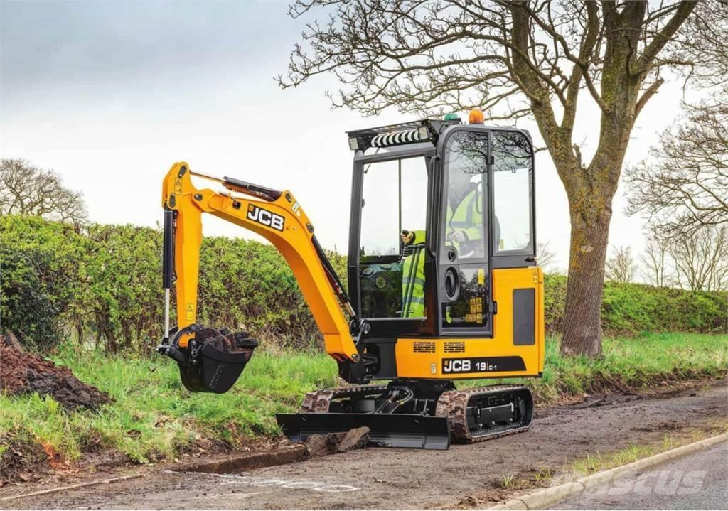 JCB 19C-1 Mini ekskavatörler, 7 tona dek