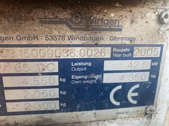 Wirtgen W 35 DC Asfalt kaziyicilar