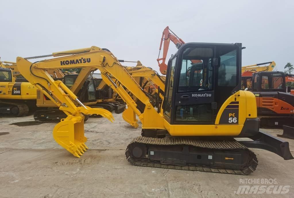 Komatsu PC 56-7 Mini ekskavatörler, 7 tona dek