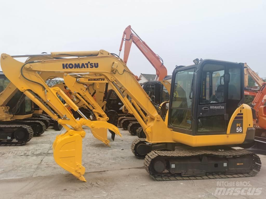 Komatsu PC 56-7 Mini ekskavatörler, 7 tona dek