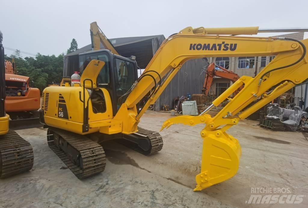 Komatsu PC 56-7 Mini ekskavatörler, 7 tona dek