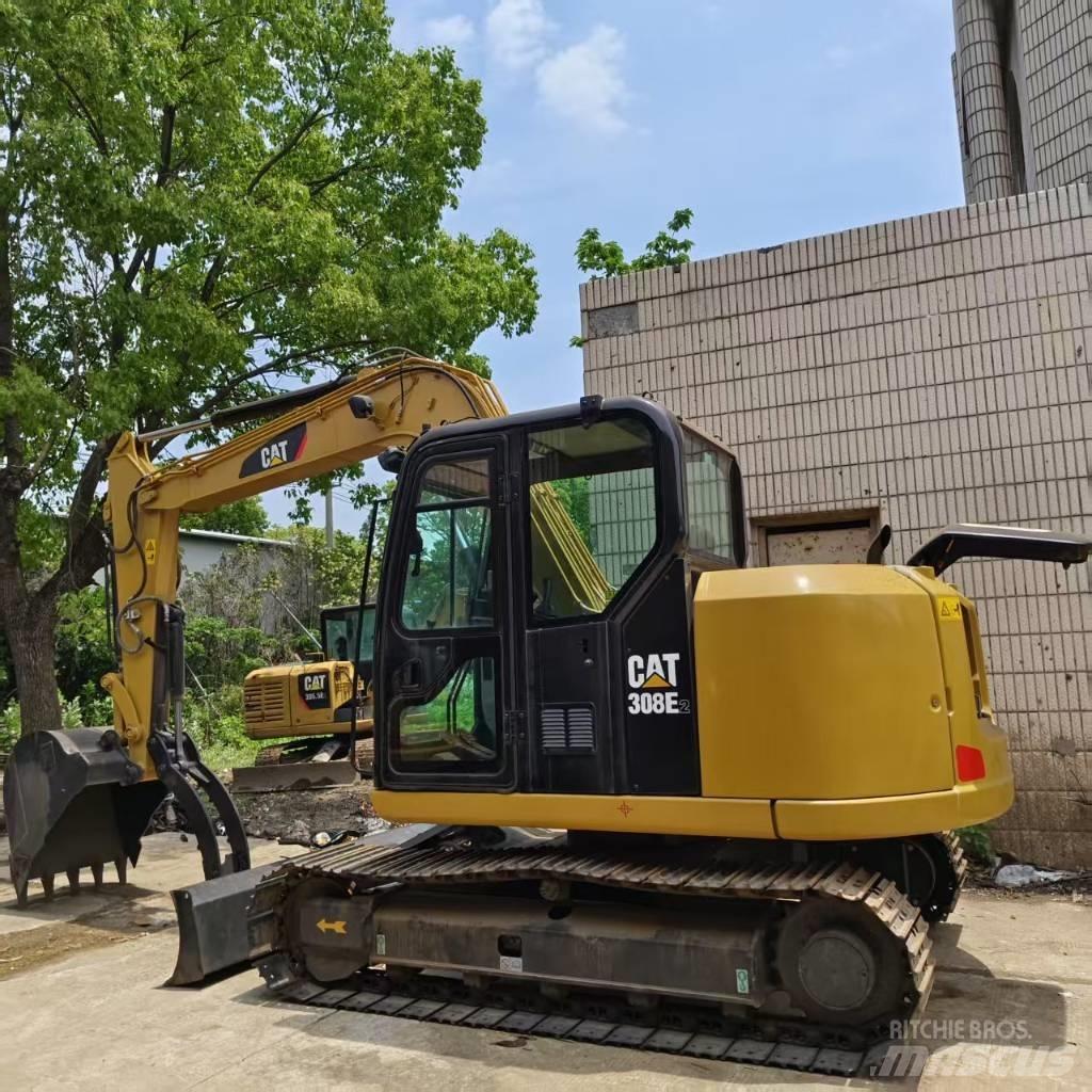 CAT 308 E 2 Mini ekskavatörler, 7 tona dek