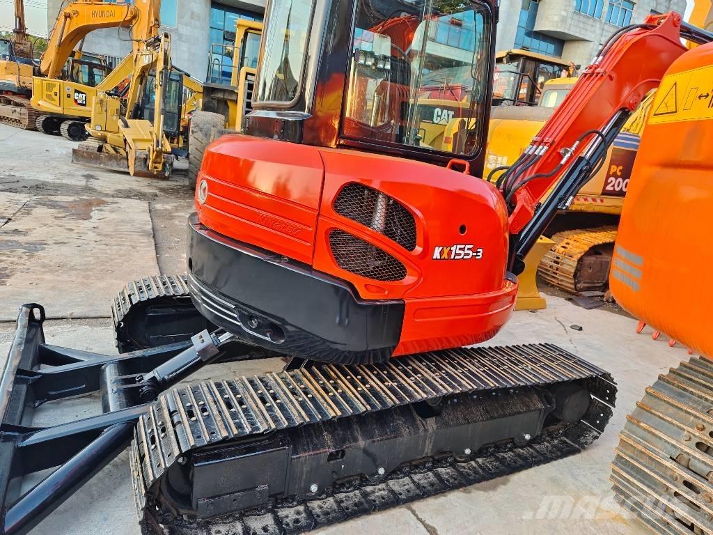 Kubota KX155-3 Mini ekskavatörler, 7 tona dek