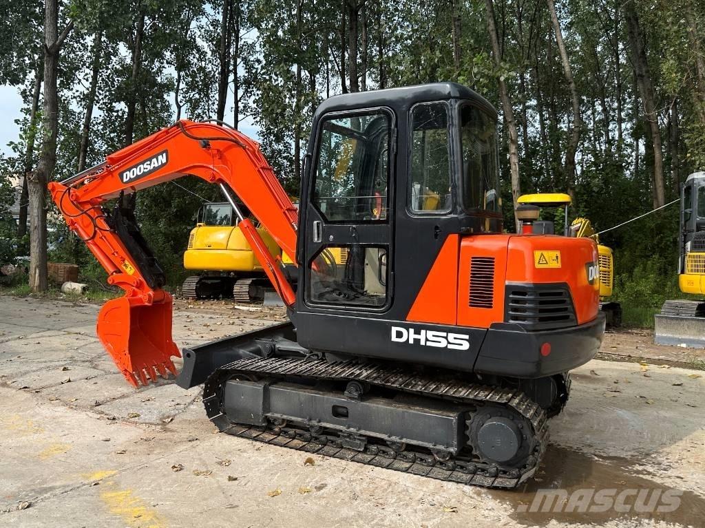 Doosan DH55 Mini ekskavatörler, 7 tona dek