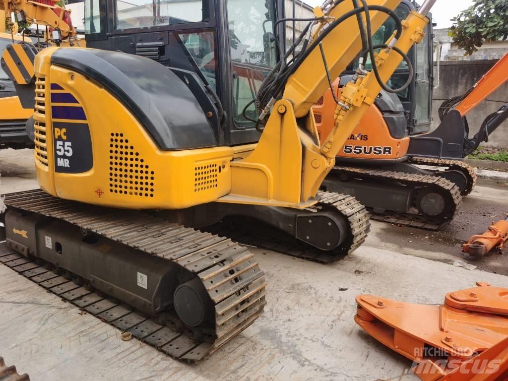 Komatsu PC 55 MR-2 Mini ekskavatörler, 7 tona dek