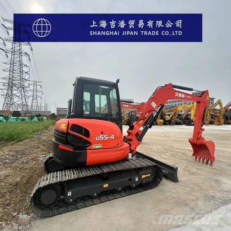 Kubota U 55-4 Mini ekskavatörler, 7 tona dek