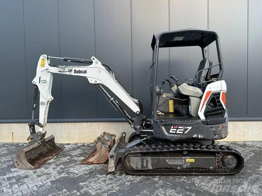 Bobcat E27 Mini ekskavatörler, 7 tona dek