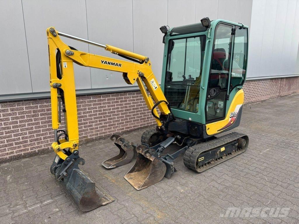 Yanmar SV17EX Mini ekskavatörler, 7 tona dek