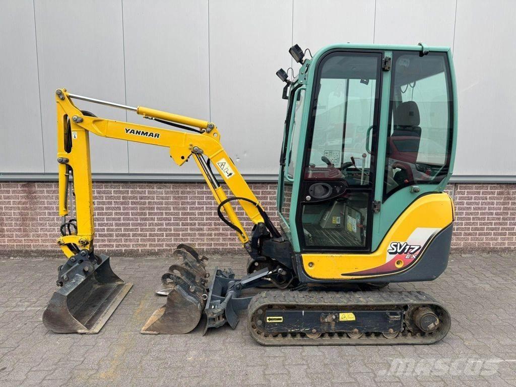 Yanmar YAN SV17EX Mini ekskavatörler, 7 tona dek