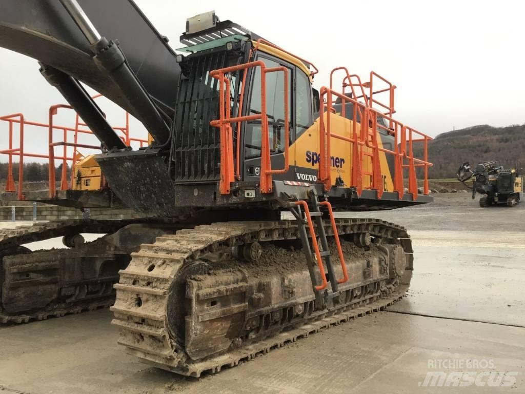 Volvo EC 750 E Paletli ekskavatörler