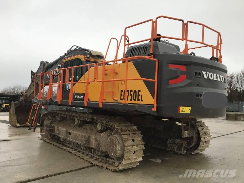 Volvo EC 750 E Paletli ekskavatörler