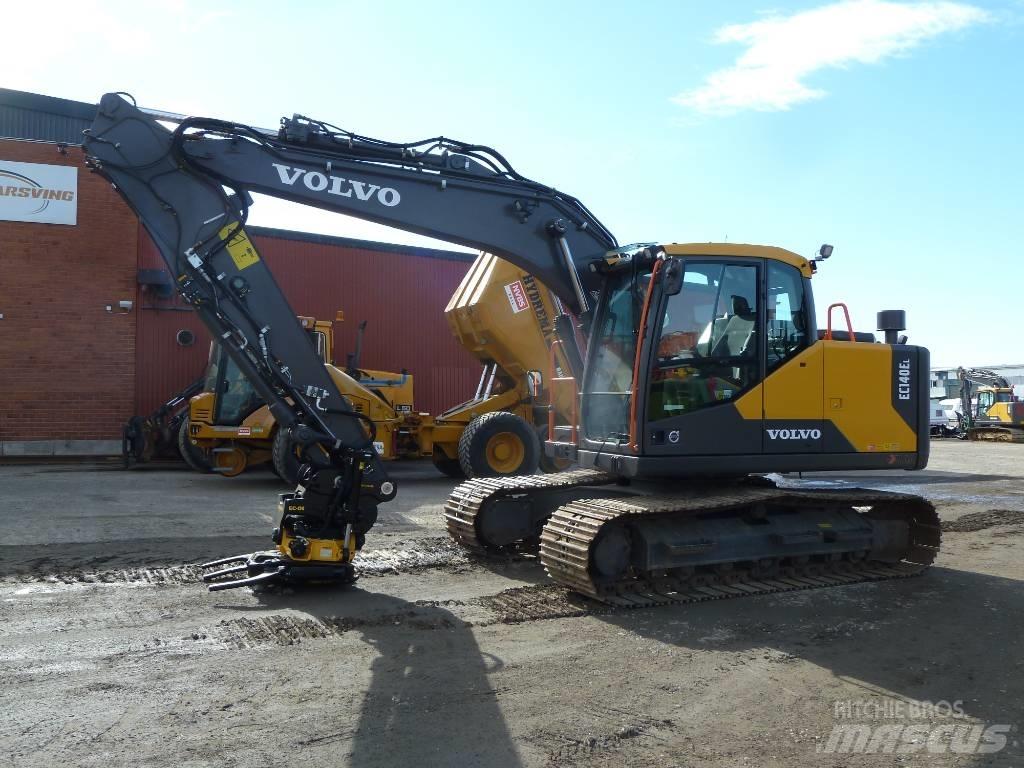 Volvo EC140EL Paletli ekskavatörler