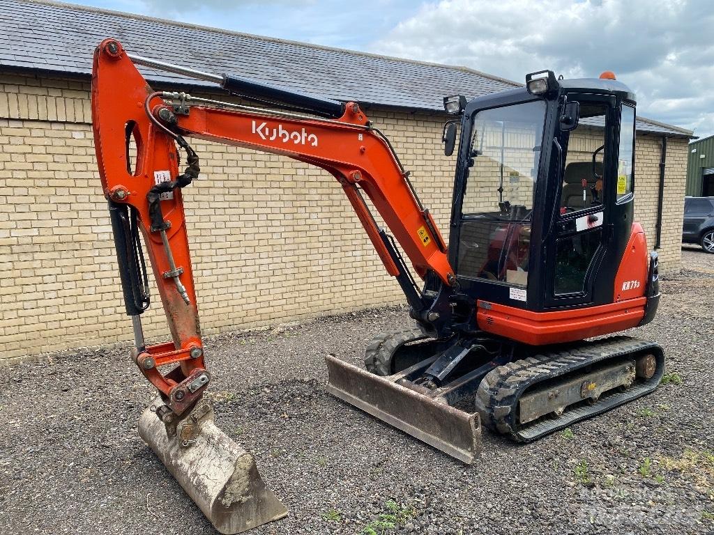 Kubota Kx71 Mini ekskavatörler, 7 tona dek