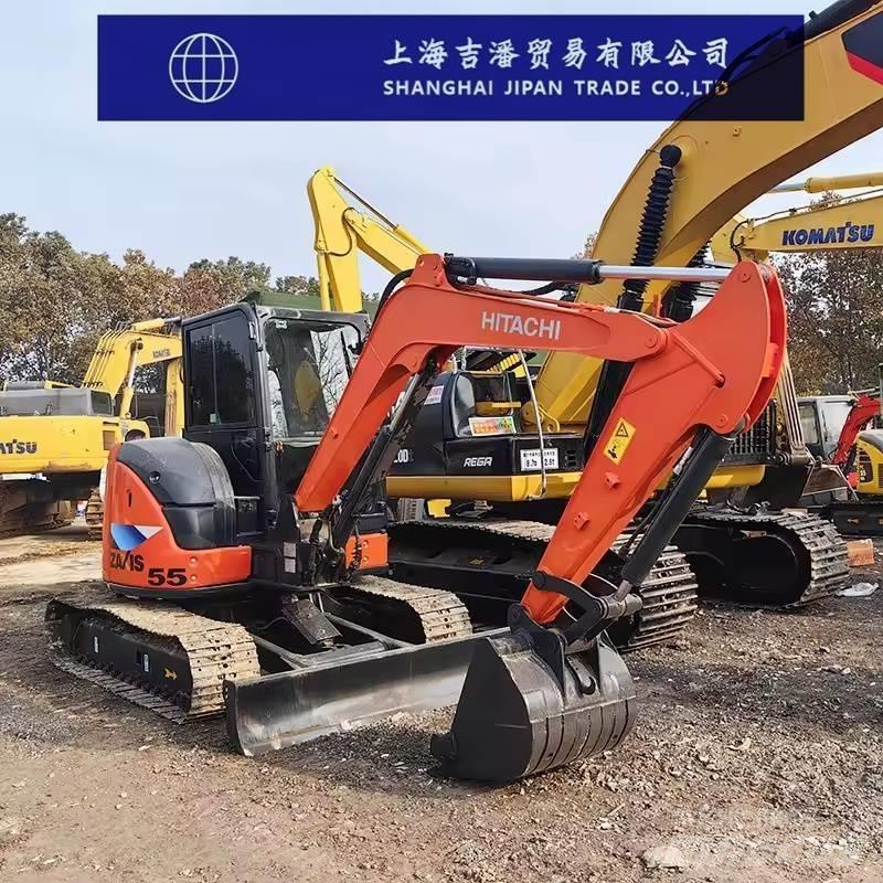 Hitachi ZX55 Mini ekskavatörler, 7 tona dek
