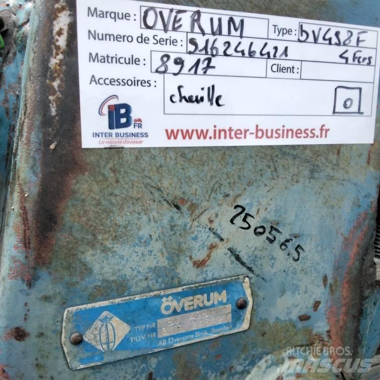 Överum BV498F Döner pulluklar