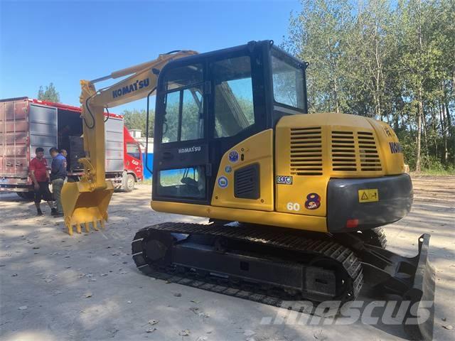 Komatsu PC 60 Paletli ekskavatörler