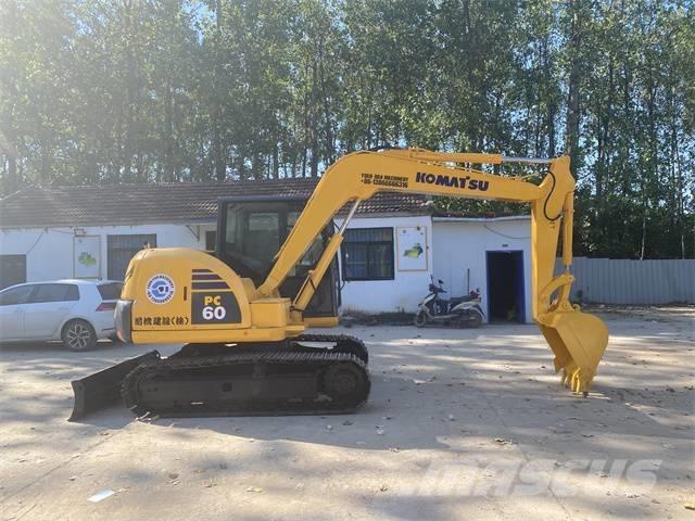 Komatsu PC 60 Paletli ekskavatörler