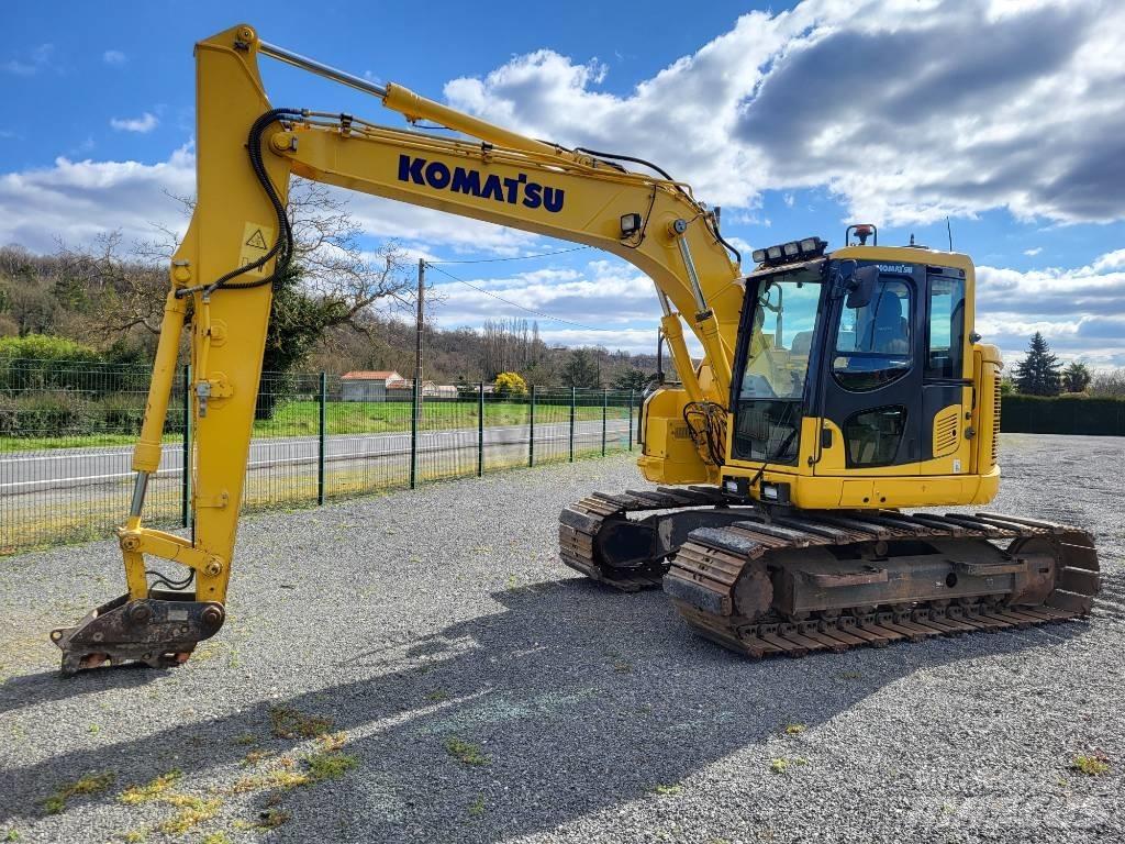 Komatsu PC 138 us-11 Paletli ekskavatörler