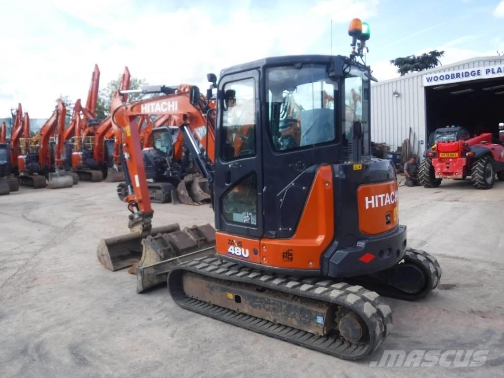 Hitachi ZX 48 U-6 Mini ekskavatörler, 7 tona dek
