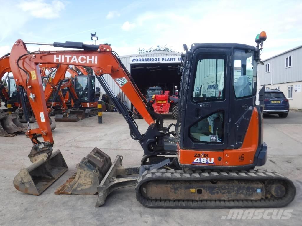 Hitachi ZX 48 U-6 Mini ekskavatörler, 7 tona dek
