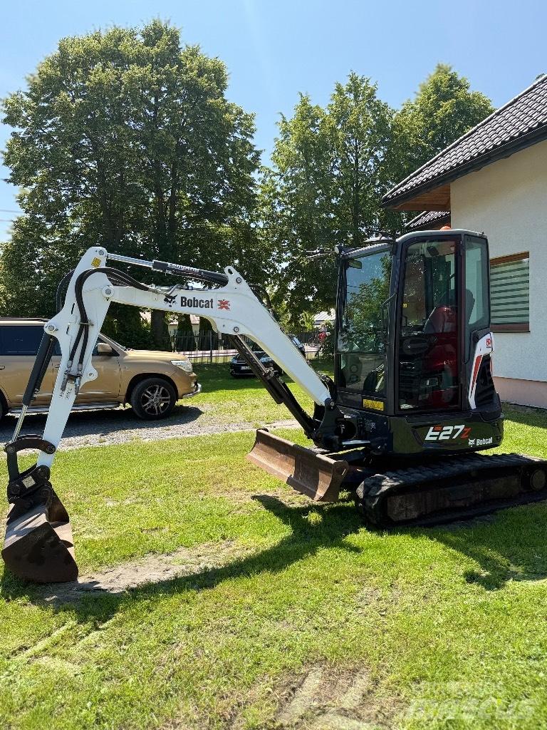 Bobcat E 27z Mini ekskavatörler, 7 tona dek