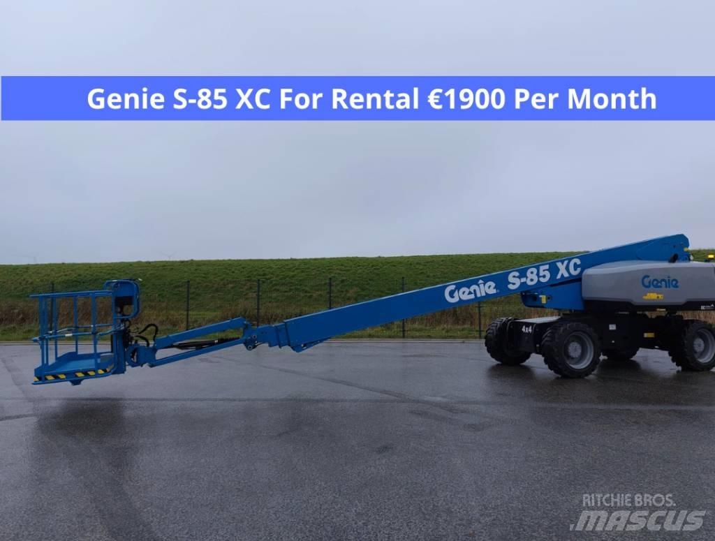Genie S 85 XC Teleskopik personel platformları